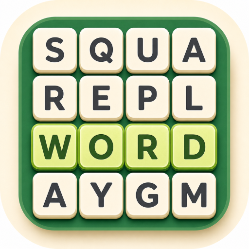 Square Word Scramble app icon